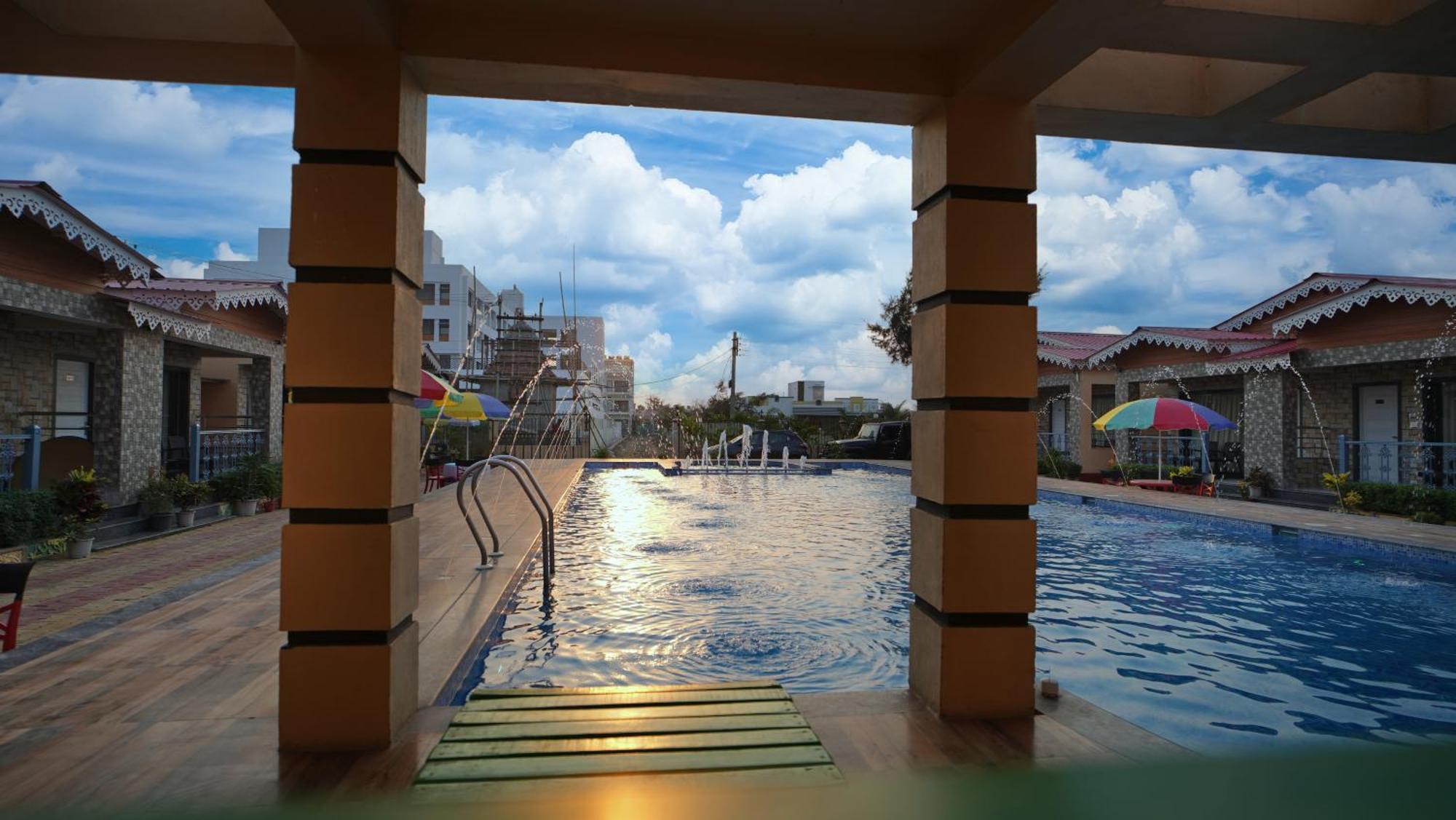 Aqua Blue Resort Private Limited Mandarmani Esterno foto