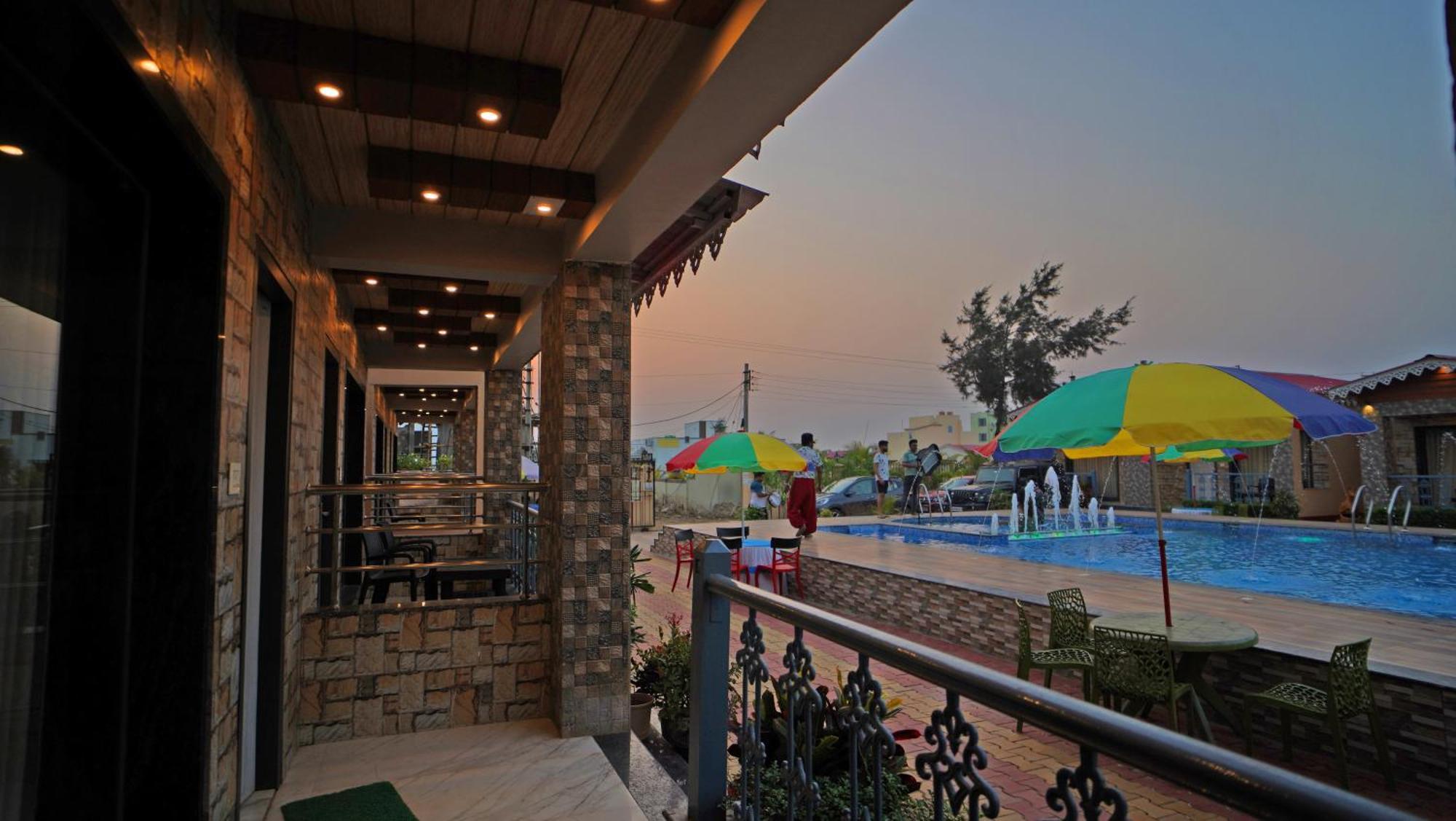 Aqua Blue Resort Private Limited Mandarmani Esterno foto